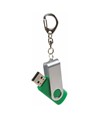 Chiavetta girevole USB 8Gb ABS gommata/Metallo Possibilità di import su richiesta
