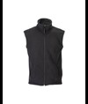Gilet in polar, zip intera e 2 tasche laterali