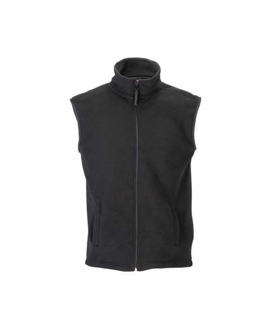 Gilet in polar, zip intera e 2 tasche laterali Gilet in polar, zip intera e 2 tasche laterali