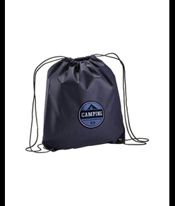 Zainetto in TNT 80 g/m2 con chiusura a strozzo e angoli rinforzati Handle