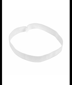 Cappello in poliestere con fascia elastica 2,5 cm applicabile e personalizzabile