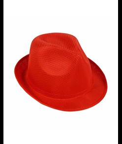 Cappello in poliestere con fascia elastica 2,5 cm applicabile e personalizzabile