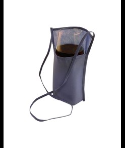 Portabicchiere da degustazione da collo in TNT con tracolla 90 cm Handle