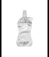 Borraccia in PE/PET BPA free ripiegabile (480ml), con moschettone