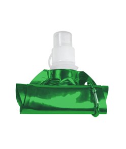 Borraccia in PE/PET BPA free ripiegabile (480ml), con moschettone Borraccia in PE/PET BPA free ripiegabile (480ml), con moschettone