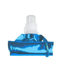 Borraccia in PE/PET BPA free ripiegabile (480ml), con moschettone Borraccia in PE/PET BPA free ripiegabile (480ml), con moschettone