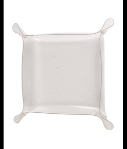 Svuota-tasche Portaoggetti in PVC trasparente