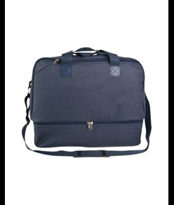 Borsa sport e viaggio in poliestere 600D con tracolla regolabile, tasca porta scarpe