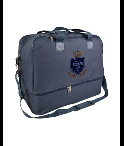 Borsa sport e viaggio in poliestere 600D con tracolla regolabile, tasca porta scarpe