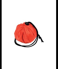 Borsone cilindrico in poliestere 210D richiudibile