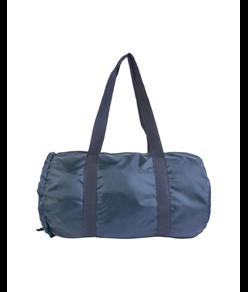 Borsone cilindrico in poliestere 210D richiudibile