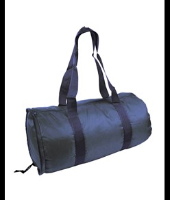 Borsone cilindrico in poliestere 210D richiudibile