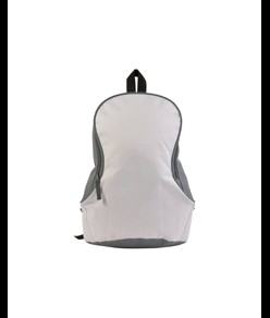 Zaino bicolore in poliestere 600D con spallacci imbottiti