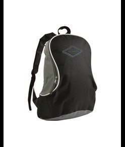 Zaino bicolore in poliestere 600D con spallacci imbottiti