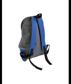 Zaino bicolore in poliestere 600D con spallacci imbottiti