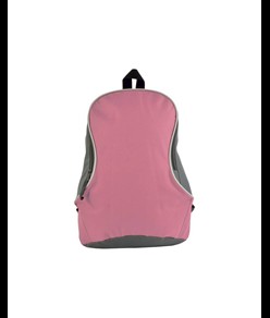 Zaino bicolore in poliestere 600D con spallacci imbottiti