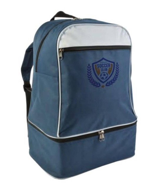 Zaino sport e viaggio in poliestere 600D con tasca porta scarpe Zaino sport e viaggio in poliestere 600D con tasca porta scarpe