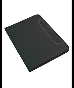 Cartella congresso, portablocco A4, con tasca e asola porta penne, blocco a righe incluso