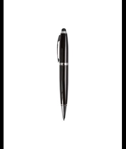 Penna a sfera in plastica inchiostro nero con chiavetta USB 4 Gb e touch screen