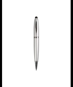 Penna a sfera in plastica inchiostro nero con chiavetta USB 4 Gb e touch screen