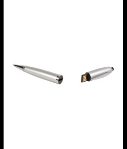 Penna a sfera in plastica inchiostro nero con chiavetta USB 4 Gb e touch screen
