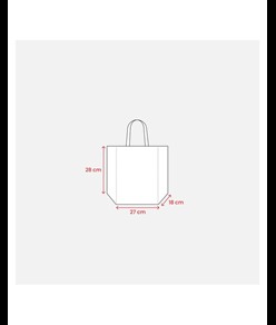 Shopper porta bottiglie (6 posti) in PP laminato 120 g/m2, manici corti a nastro Handle