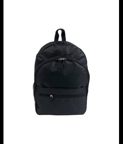 Zaino in poliestere 600D con 6 tasche di cui due laterali retinate