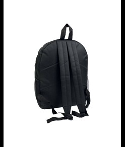 Zaino in poliestere 600D con 6 tasche di cui due laterali retinate