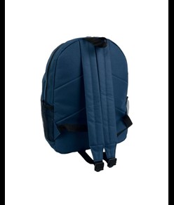 Zaino in poliestere 600D con 6 tasche di cui due laterali retinate