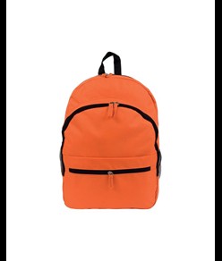 Zaino in poliestere 600D con 6 tasche di cui due laterali retinate