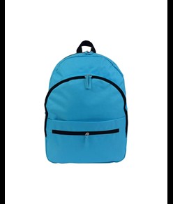 Zaino in poliestere 600D con 6 tasche di cui due laterali retinate