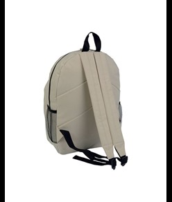 Zaino in poliestere 600D con 6 tasche di cui due laterali retinate