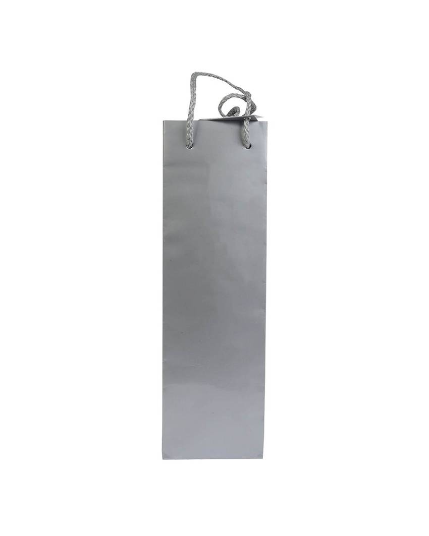 Shopper con soffietto porta bottiglia in carta laminata 157 g/m2 con rinforzo alla base Handle