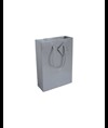 Shopper con soffietto in carta laminata 157 g/m2 con rinforzo alla base Handle