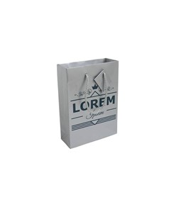 Shopper con soffietto in carta laminata 157 g/m2 con rinforzo alla base Handle Shopper con soffietto in carta laminata 157 g/m2 con rinforzo alla base Handle