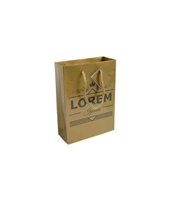 Shopper con soffietto in carta laminata 157 g/m2 con rinforzo alla base Handle Shopper con soffietto in carta laminata 157 g/m2 con rinforzo alla base Handle