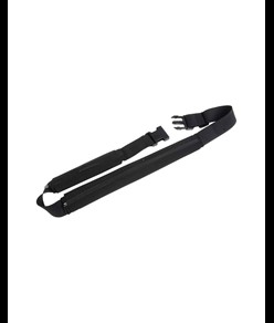 Marsupio slim in tessuto spandex elastico, con 2 tasche e cintura regolabile