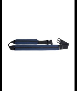 Marsupio slim in tessuto spandex elastico, con 2 tasche e cintura regolabile