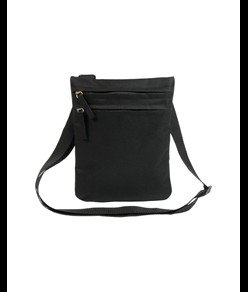 Borsello in poliestere 600D con 2 tasche e tracolla regolabile