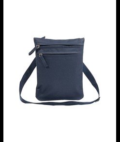 Borsello in poliestere 600D con 2 tasche e tracolla regolabile