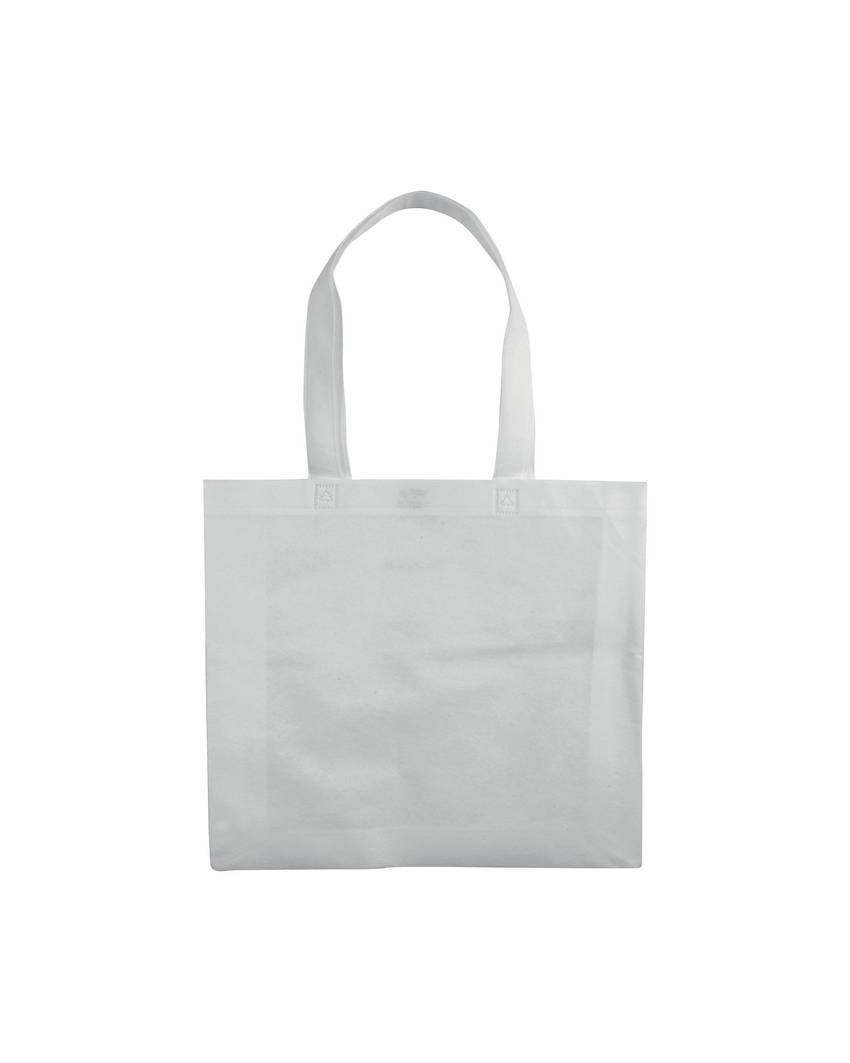 Shopper con soffietto in TNT 80 g/m2 termosaldato Handle