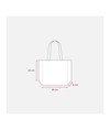 Shopper con soffietto in TNT 80 g/m2 termosaldato Handle Shopper con soffietto in TNT 80 g/m2 termosaldato Handle