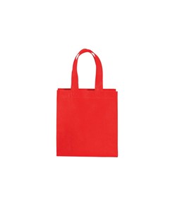 Shopper mini con soffietto in TNT 80 g/m2, manici corti Handle Shopper mini con soffietto in TNT 80 g/m2, manici corti Handle