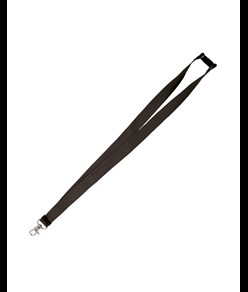 Nastro da collo con sgancio di sicurezza, sgancio portachiavi e moschettone