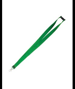 Nastro da collo con sgancio di sicurezza, sgancio portachiavi e moschettone