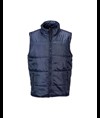 Gilet imbottito in poliestere foderato con 2 tasche