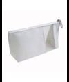 Beauty case in microfibra con zipper e finestra traforata