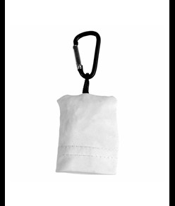 Portachiavi a moschettone con panno pulisci lenti/schermi in microfibra di poliestere