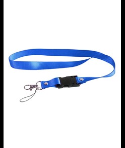Chiavetta USB 4 Gb con nastro da collo e moschettone. Possibilità di import su richiesta