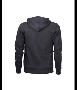 Felpa da uomo a zip intera, con cappuccio e 2 tasche frontali